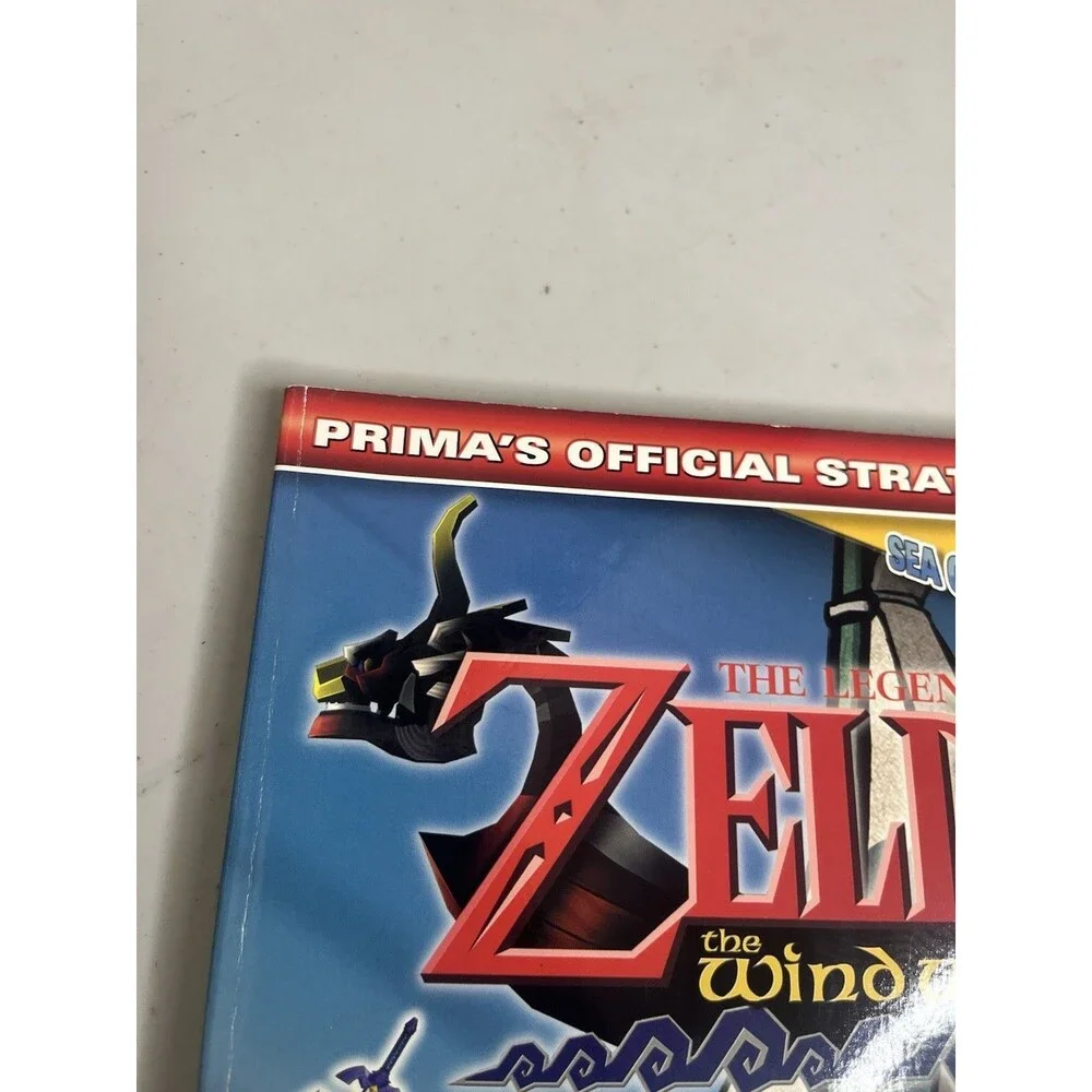 The Legend of Zelda The Wind Waker Prima Official Strategy Guide Nintendo GC